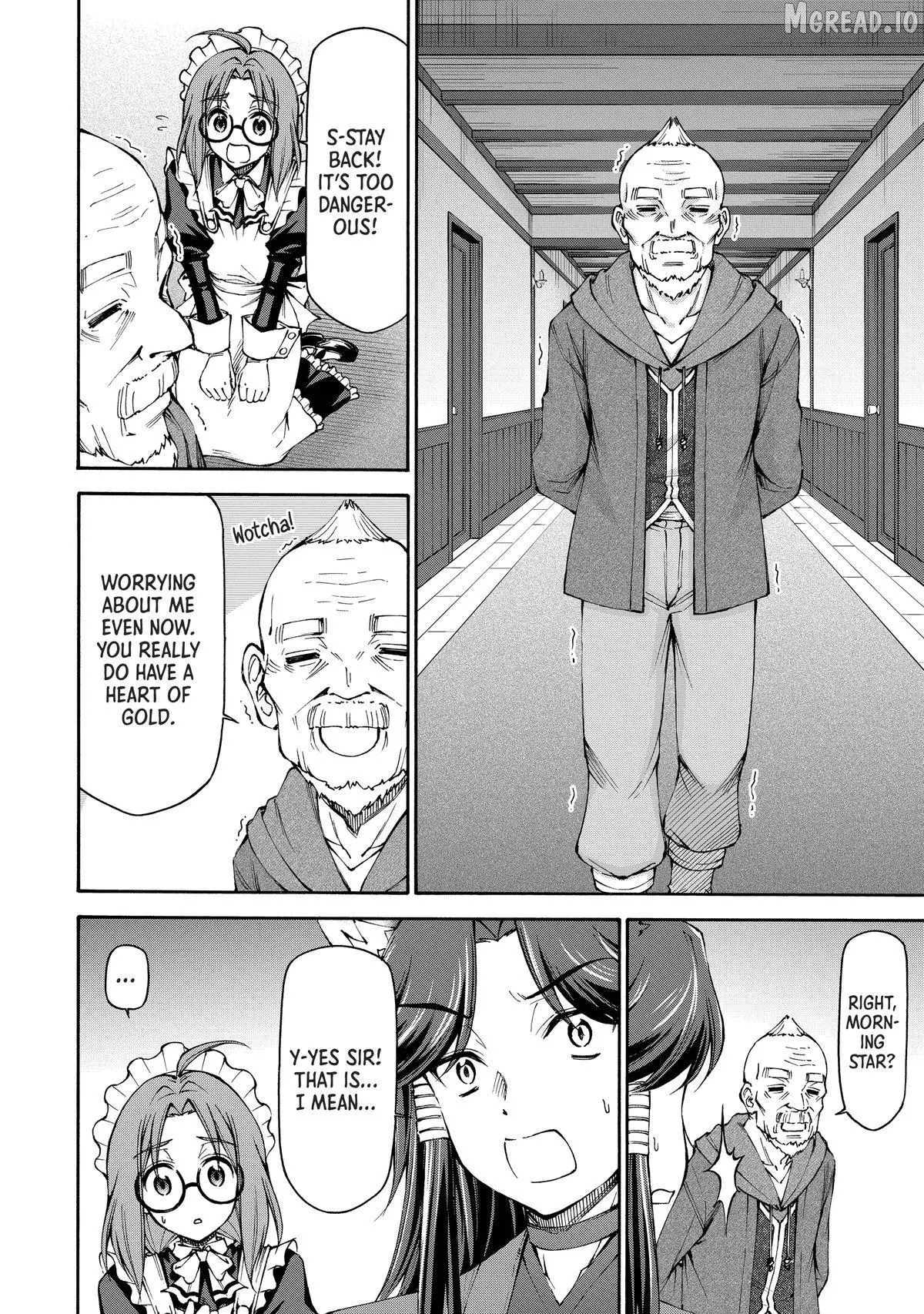 Maid Nara Touzen Desu. ~Nureginu Wo Kiserareta Bannou Maid-San Wa Tabi Ni Deru Koto Ni Shimashita.~ Chapter 20 page 22