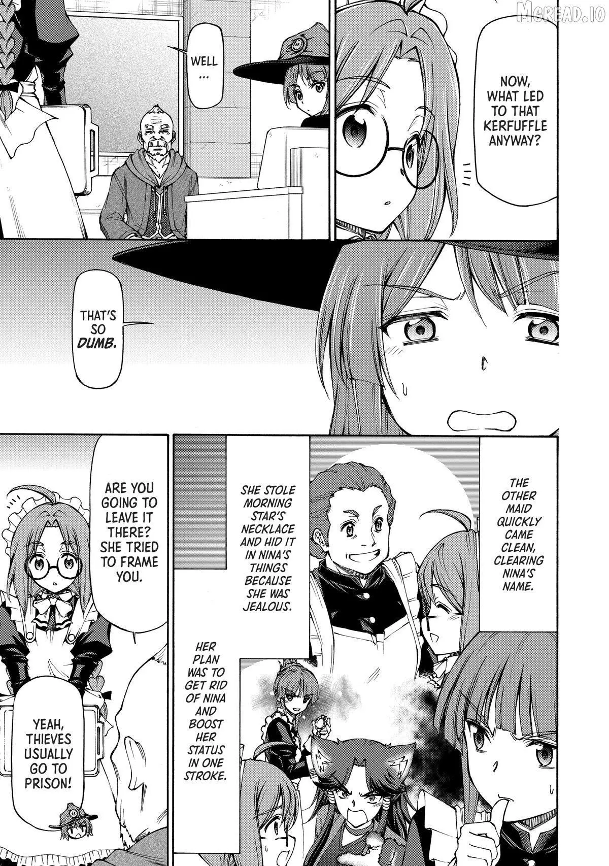 Maid Nara Touzen Desu. ~Nureginu Wo Kiserareta Bannou Maid-San Wa Tabi Ni Deru Koto Ni Shimashita.~ Chapter 21 page 9