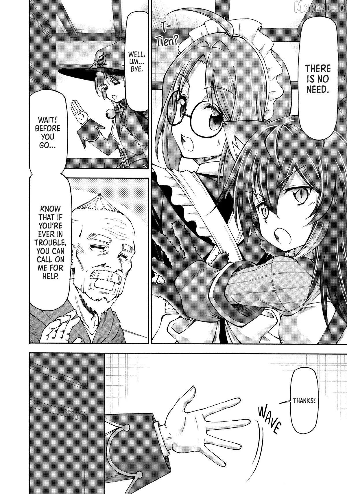 Maid Nara Touzen Desu. ~Nureginu Wo Kiserareta Bannou Maid-San Wa Tabi Ni Deru Koto Ni Shimashita.~ Chapter 21 page 12