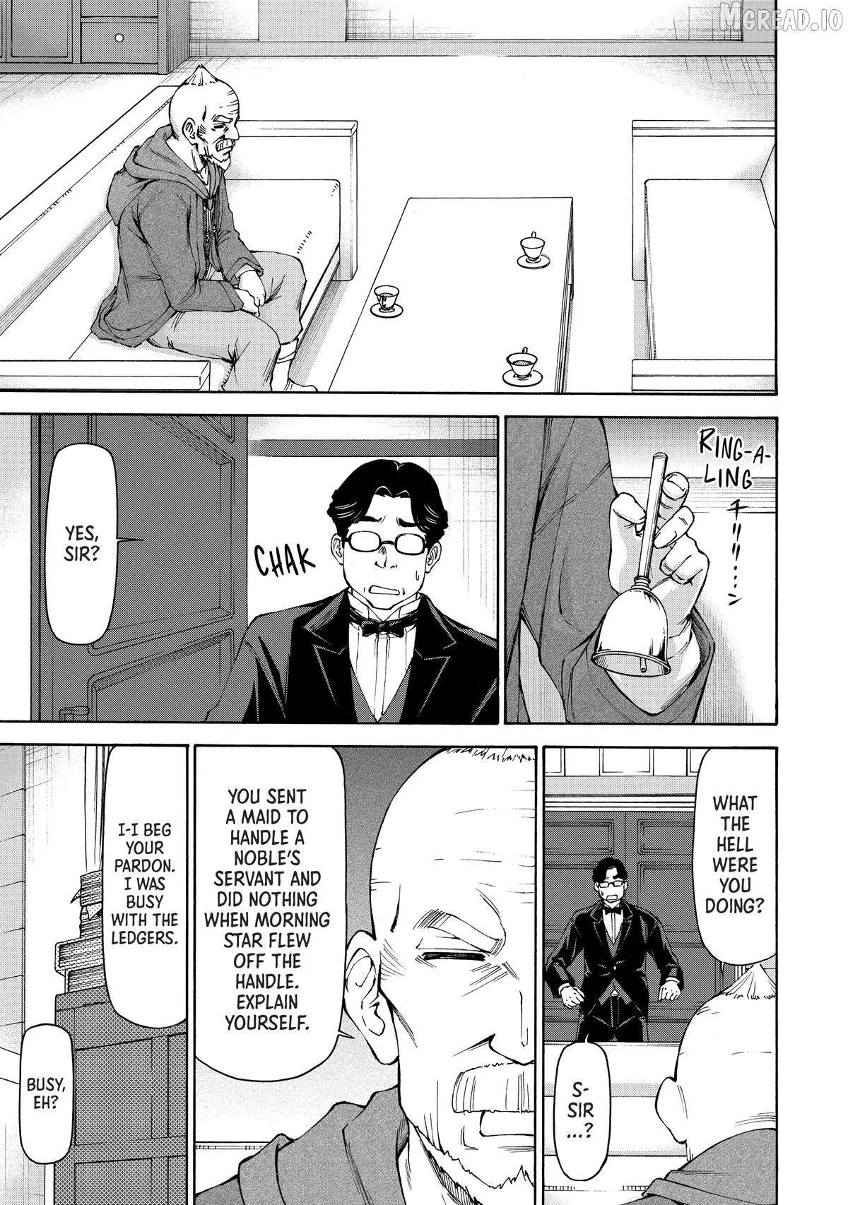Maid Nara Touzen Desu. ~Nureginu Wo Kiserareta Bannou Maid-San Wa Tabi Ni Deru Koto Ni Shimashita.~ Chapter 21 page 13