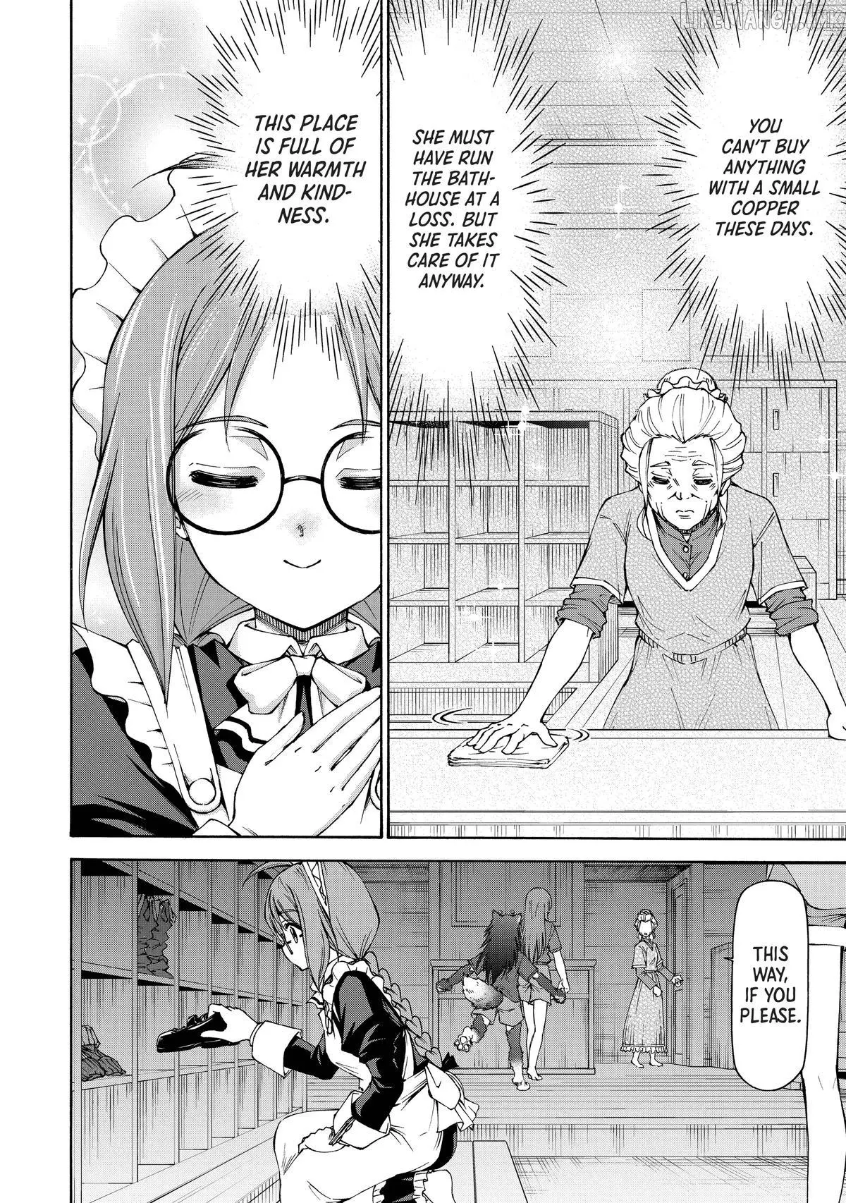 Maid Nara Touzen Desu. ~Nureginu Wo Kiserareta Bannou Maid-San Wa Tabi Ni Deru Koto Ni Shimashita.~ Chapter 23 page 8