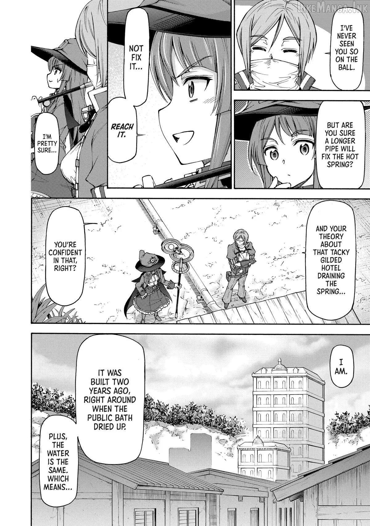 Maid Nara Touzen Desu. ~Nureginu Wo Kiserareta Bannou Maid-San Wa Tabi Ni Deru Koto Ni Shimashita.~ Chapter 23 page 28