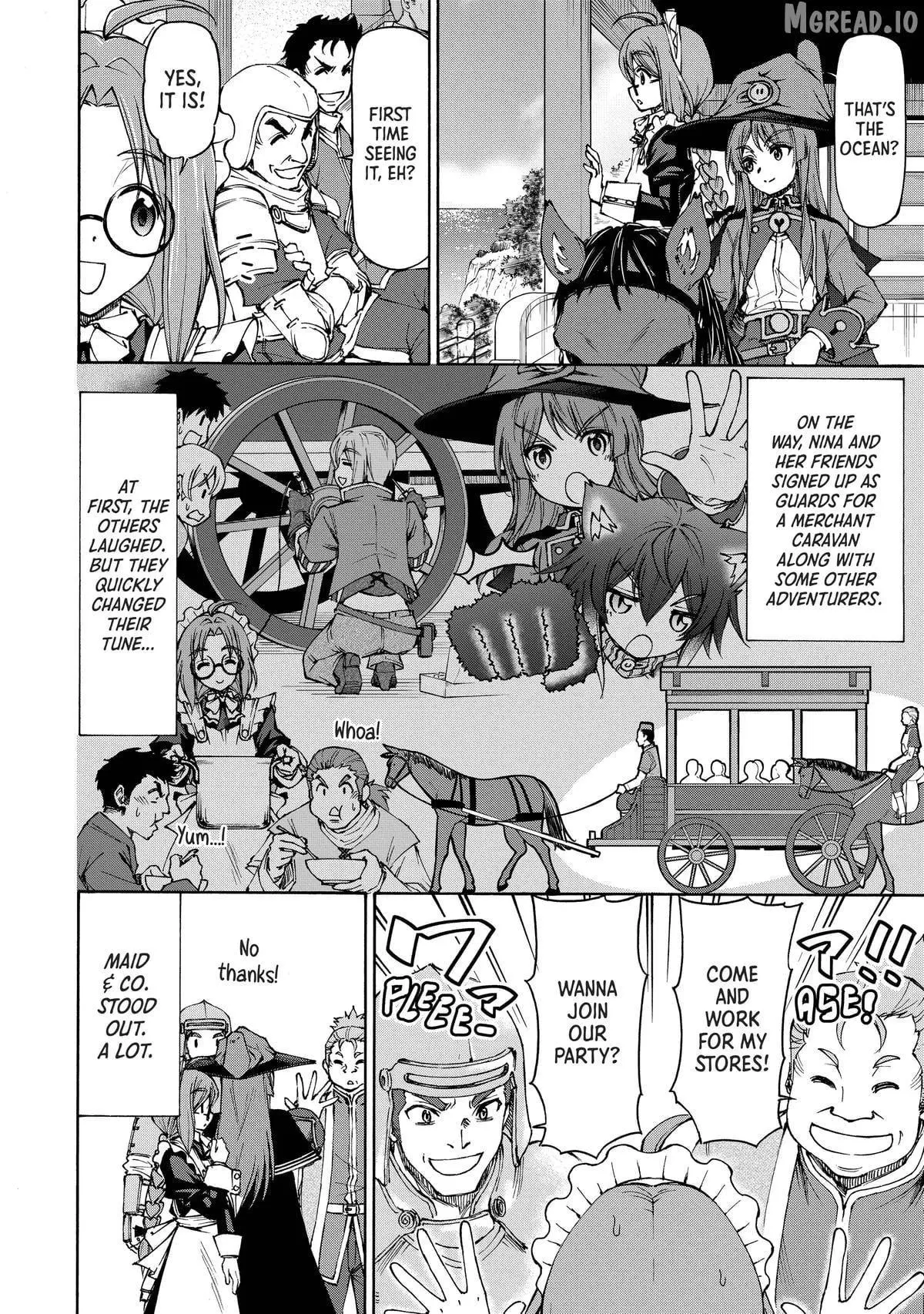 Maid Nara Touzen Desu. ~Nureginu Wo Kiserareta Bannou Maid-San Wa Tabi Ni Deru Koto Ni Shimashita.~ Chapter 22 page 3