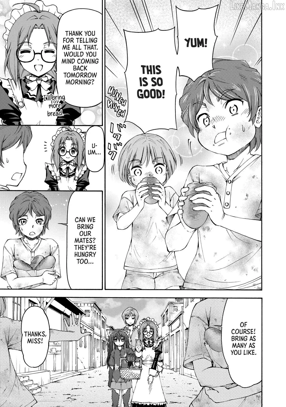 Maid Nara Touzen Desu. ~Nureginu Wo Kiserareta Bannou Maid-San Wa Tabi Ni Deru Koto Ni Shimashita.~ Chapter 23 page 21