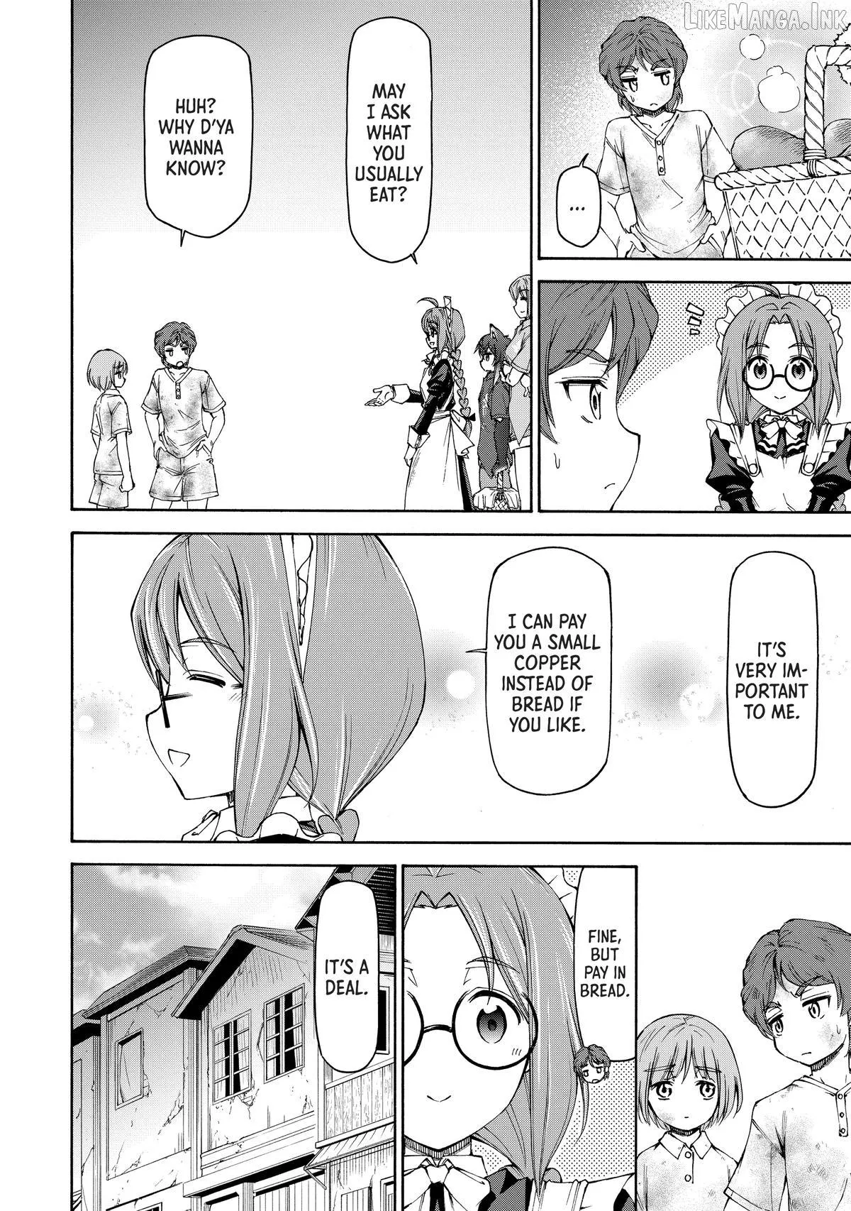 Maid Nara Touzen Desu. ~Nureginu Wo Kiserareta Bannou Maid-San Wa Tabi Ni Deru Koto Ni Shimashita.~ Chapter 23 page 20