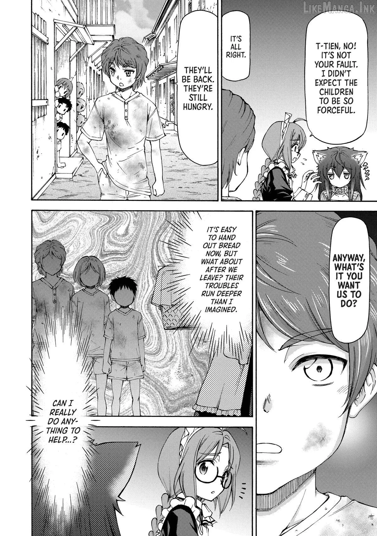 Maid Nara Touzen Desu. ~Nureginu Wo Kiserareta Bannou Maid-San Wa Tabi Ni Deru Koto Ni Shimashita.~ Chapter 23 page 36