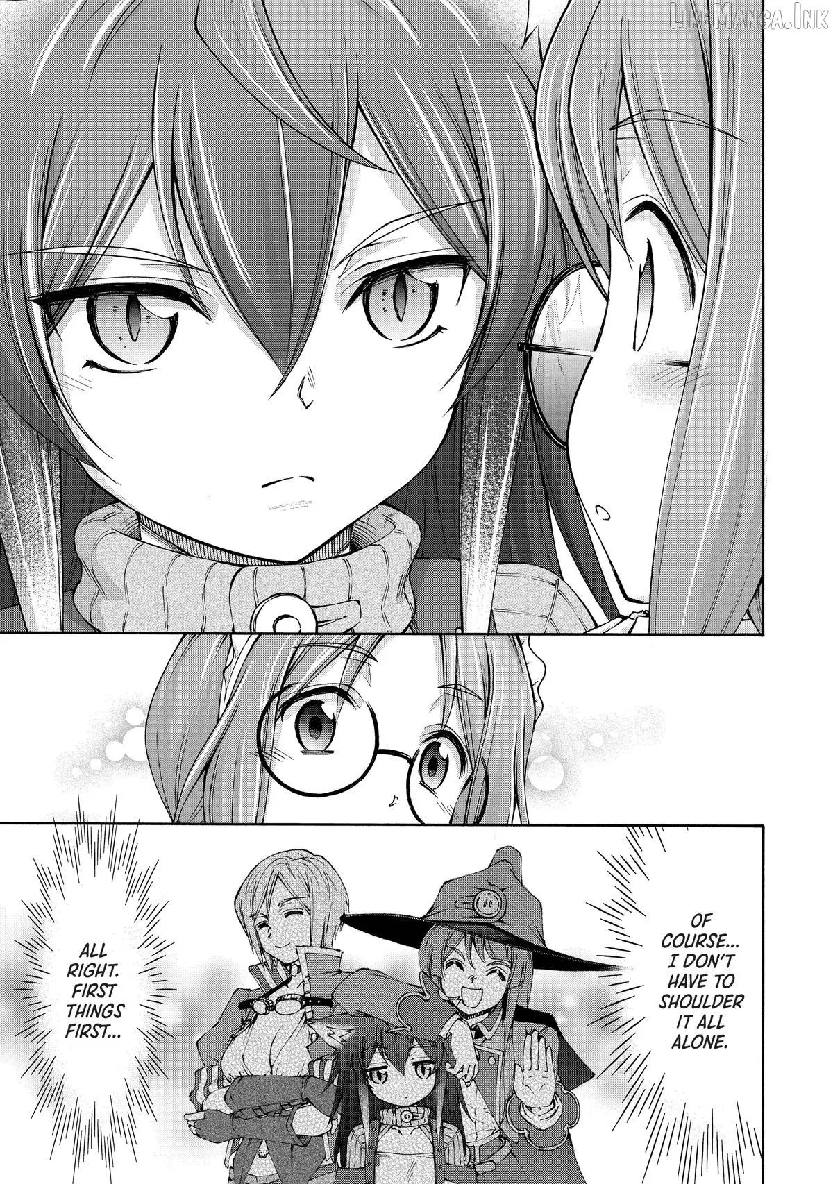 Maid Nara Touzen Desu. ~Nureginu Wo Kiserareta Bannou Maid-San Wa Tabi Ni Deru Koto Ni Shimashita.~ Chapter 23 page 37
