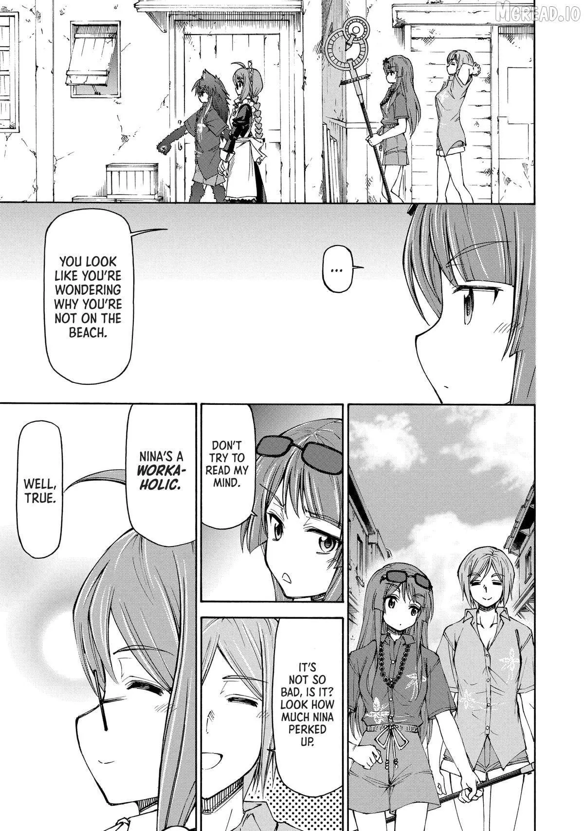 Maid Nara Touzen Desu. ~Nureginu Wo Kiserareta Bannou Maid-San Wa Tabi Ni Deru Koto Ni Shimashita.~ Chapter 22 page 28