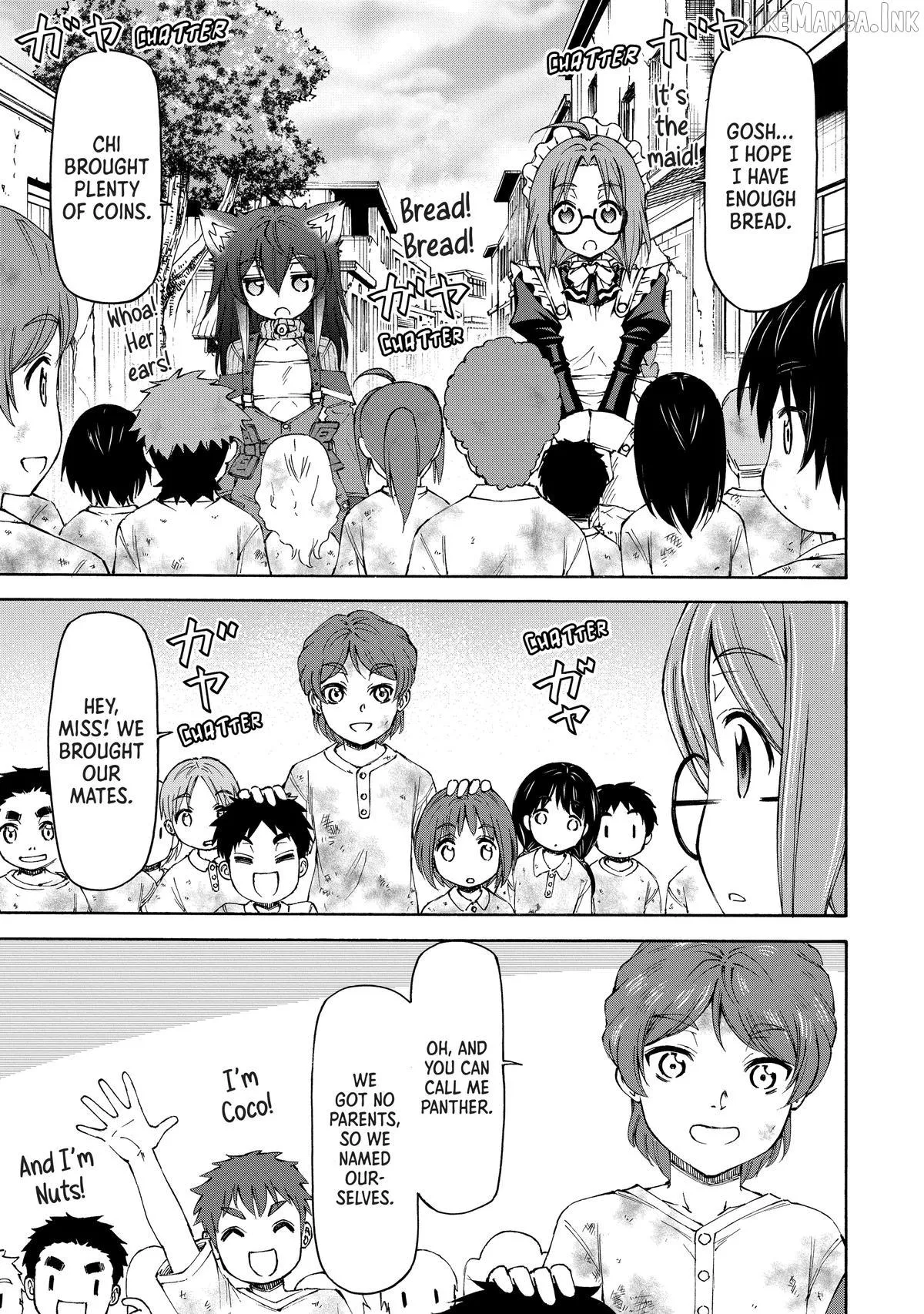 Maid Nara Touzen Desu. ~Nureginu Wo Kiserareta Bannou Maid-San Wa Tabi Ni Deru Koto Ni Shimashita.~ Chapter 23 page 33