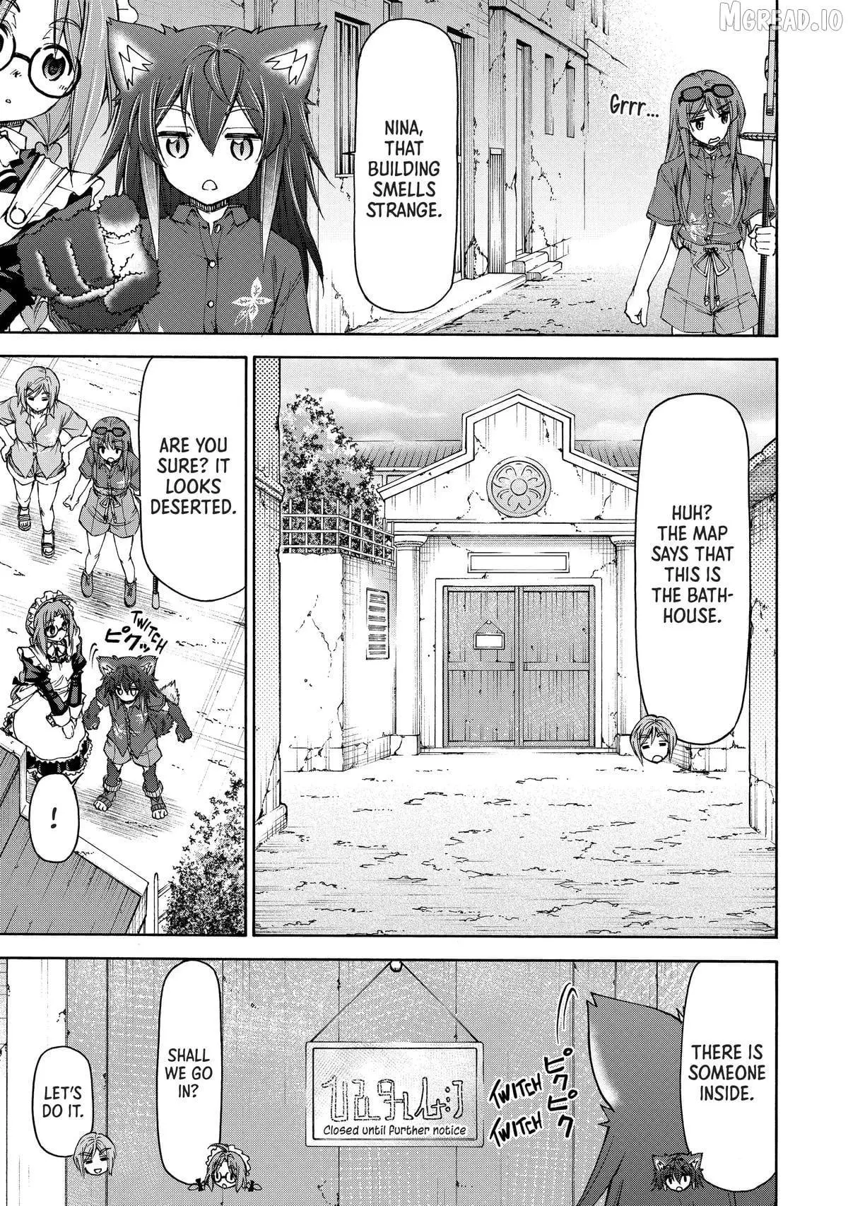Maid Nara Touzen Desu. ~Nureginu Wo Kiserareta Bannou Maid-San Wa Tabi Ni Deru Koto Ni Shimashita.~ Chapter 22 page 30