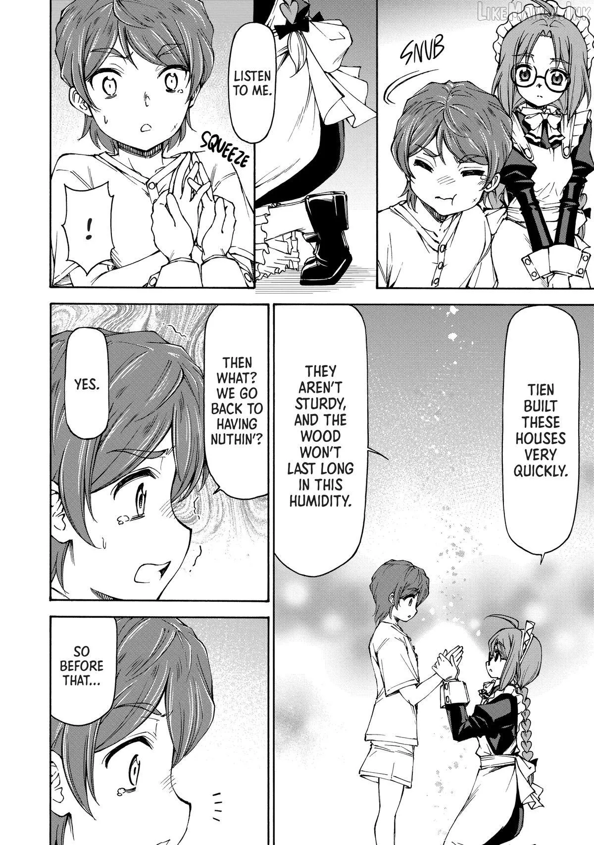 Maid Nara Touzen Desu. ~Nureginu Wo Kiserareta Bannou Maid-San Wa Tabi Ni Deru Koto Ni Shimashita.~ Chapter 24 page 12