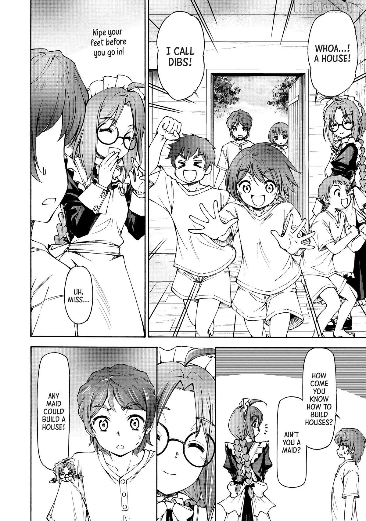 Maid Nara Touzen Desu. ~Nureginu Wo Kiserareta Bannou Maid-San Wa Tabi Ni Deru Koto Ni Shimashita.~ Chapter 24 page 6