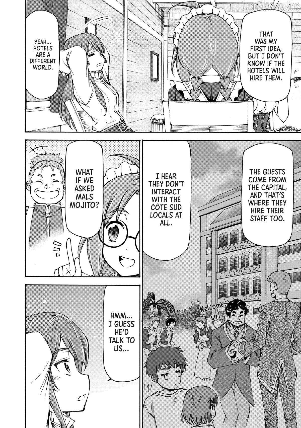 Maid Nara Touzen Desu. ~Nureginu Wo Kiserareta Bannou Maid-San Wa Tabi Ni Deru Koto Ni Shimashita.~ Chapter 24 page 18
