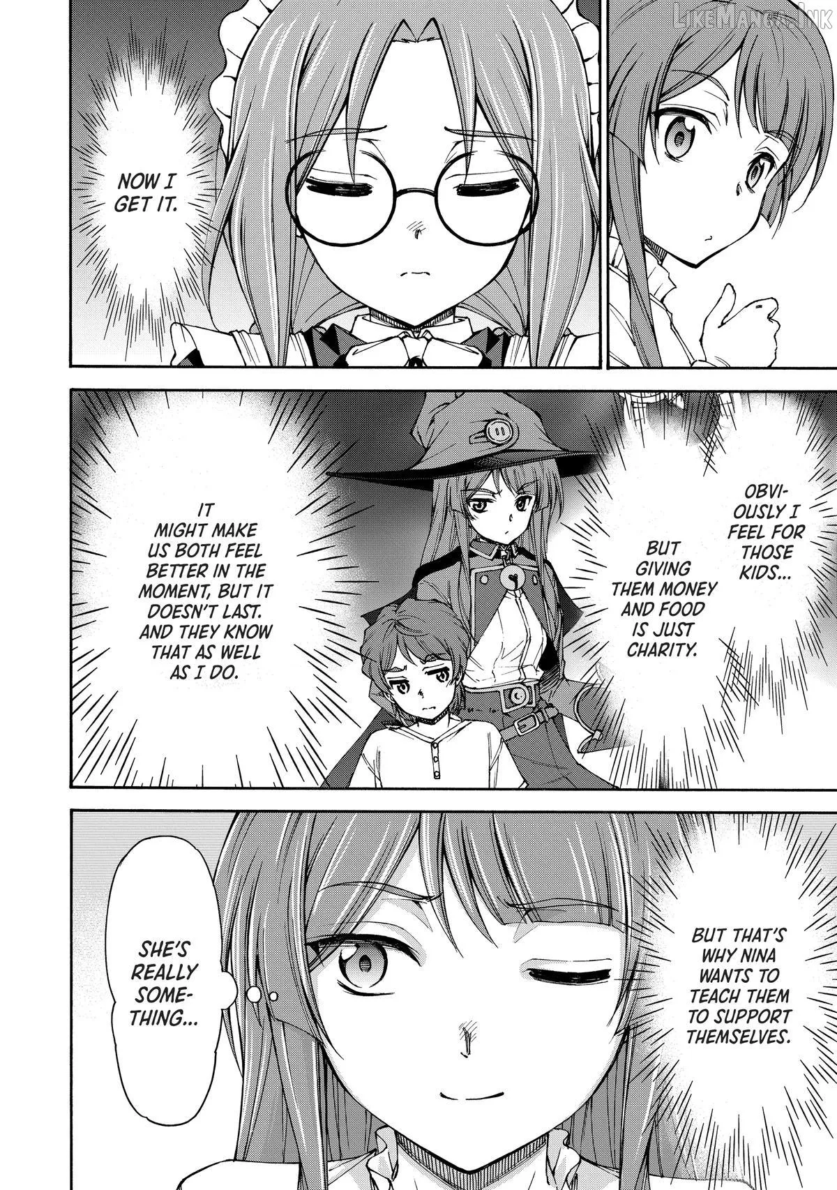 Maid Nara Touzen Desu. ~Nureginu Wo Kiserareta Bannou Maid-San Wa Tabi Ni Deru Koto Ni Shimashita.~ Chapter 24 page 22