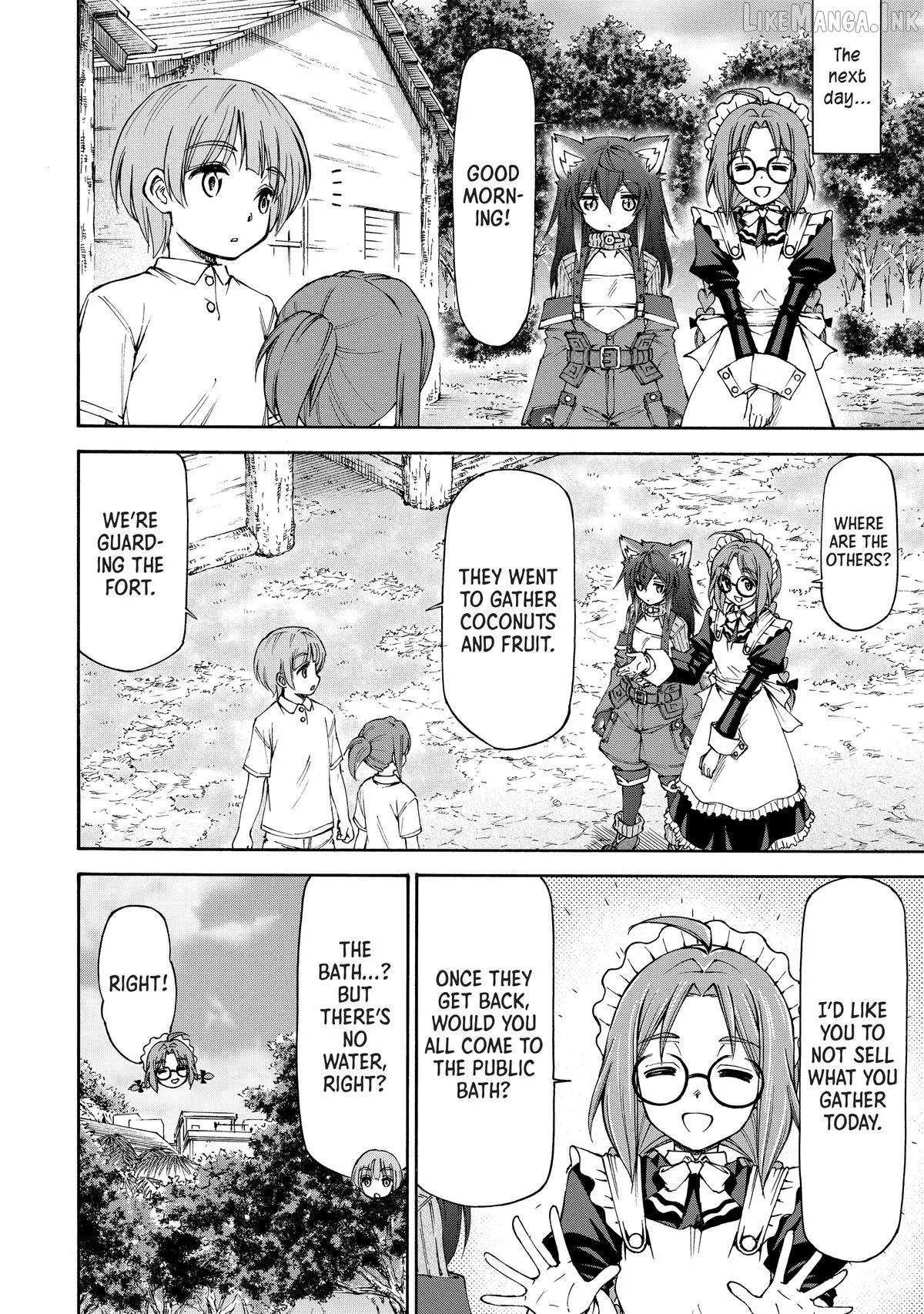 Maid Nara Touzen Desu. ~Nureginu Wo Kiserareta Bannou Maid-San Wa Tabi Ni Deru Koto Ni Shimashita.~ Chapter 24 page 28