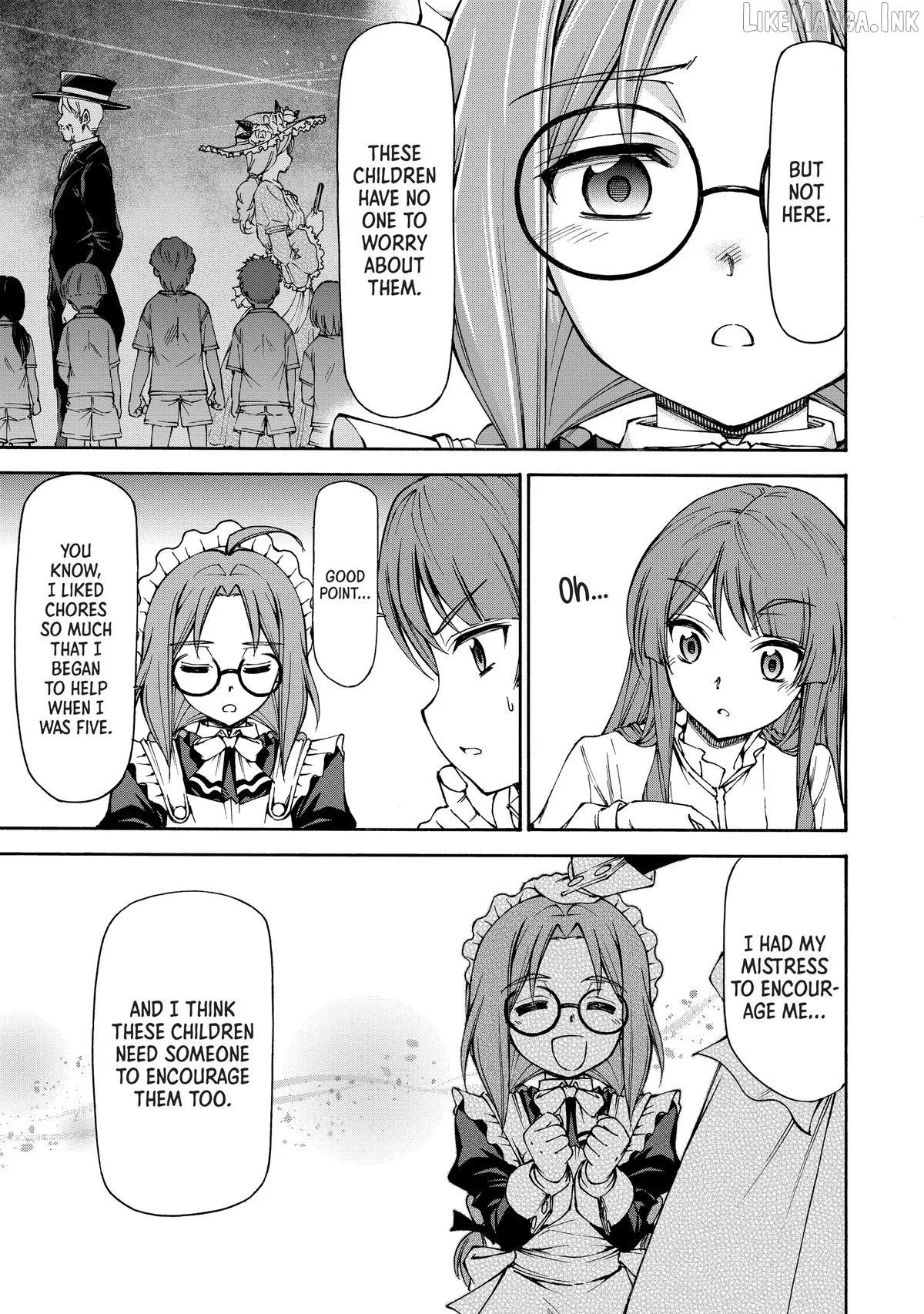 Maid Nara Touzen Desu. ~Nureginu Wo Kiserareta Bannou Maid-San Wa Tabi Ni Deru Koto Ni Shimashita.~ Chapter 24 page 21