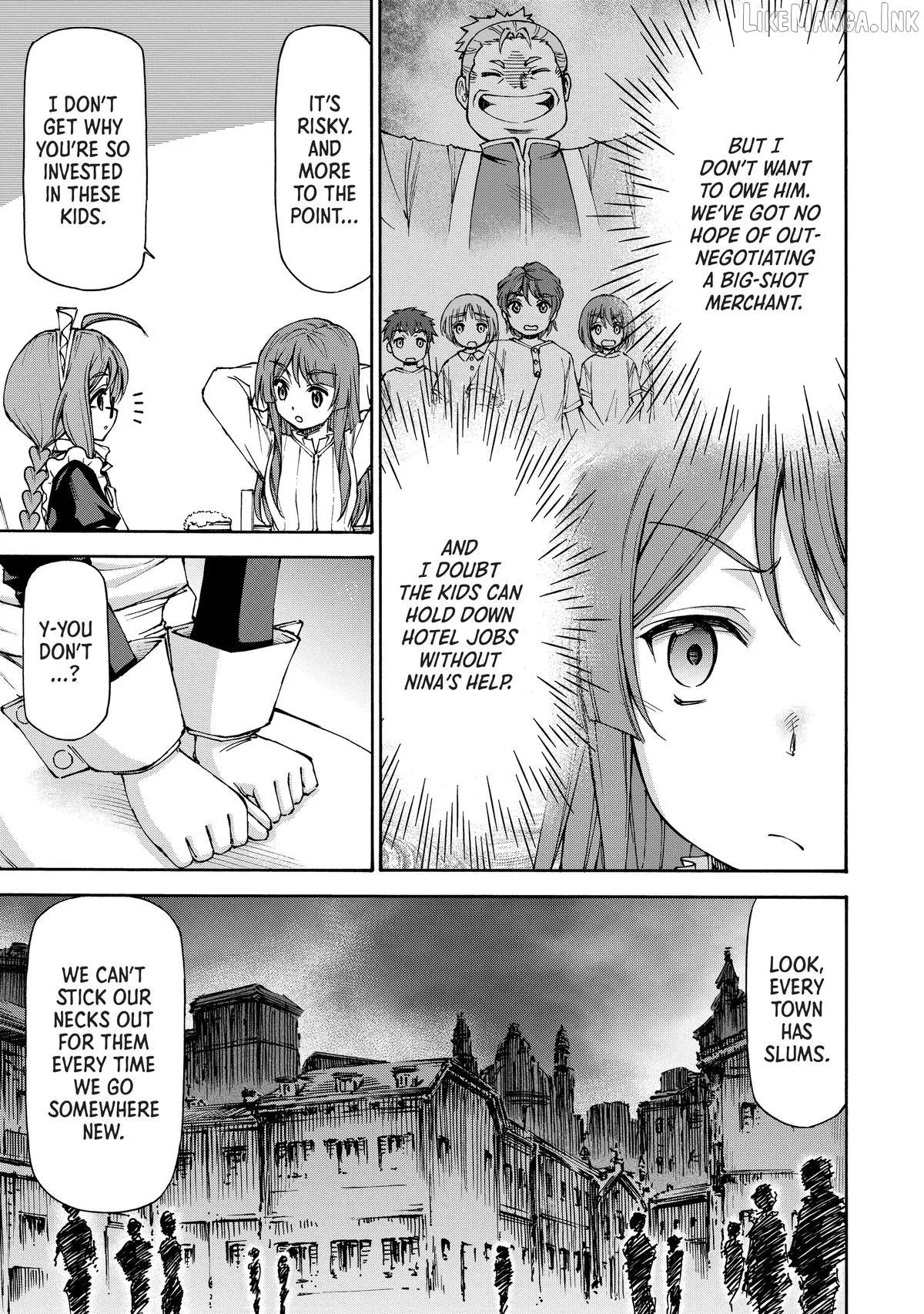 Maid Nara Touzen Desu. ~Nureginu Wo Kiserareta Bannou Maid-San Wa Tabi Ni Deru Koto Ni Shimashita.~ Chapter 24 page 19