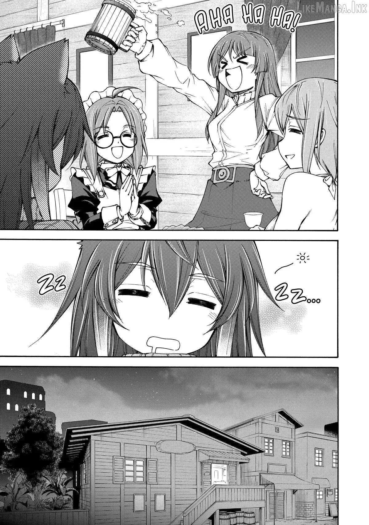 Maid Nara Touzen Desu. ~Nureginu Wo Kiserareta Bannou Maid-San Wa Tabi Ni Deru Koto Ni Shimashita.~ Chapter 24 page 27