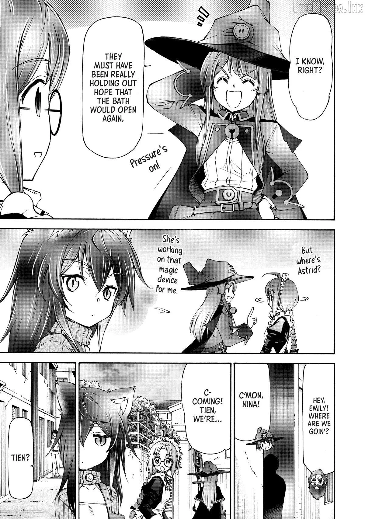Maid Nara Touzen Desu. ~Nureginu Wo Kiserareta Bannou Maid-San Wa Tabi Ni Deru Koto Ni Shimashita.~ Chapter 24 page 31