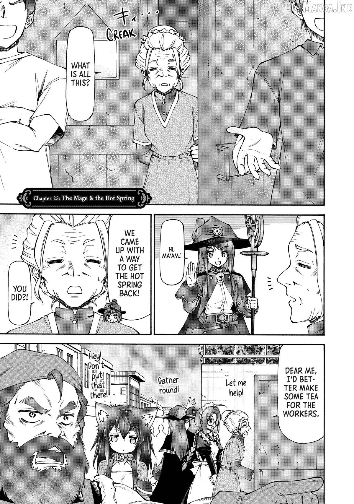 Maid Nara Touzen Desu. ~Nureginu Wo Kiserareta Bannou Maid-San Wa Tabi Ni Deru Koto Ni Shimashita.~ Chapter 25 page 1