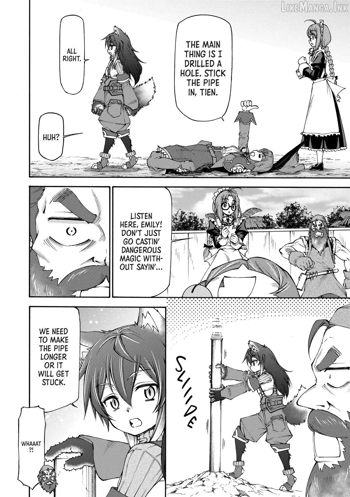 Maid Nara Touzen Desu. ~Nureginu Wo Kiserareta Bannou Maid-San Wa Tabi Ni Deru Koto Ni Shimashita.~ Chapter 25 page 19