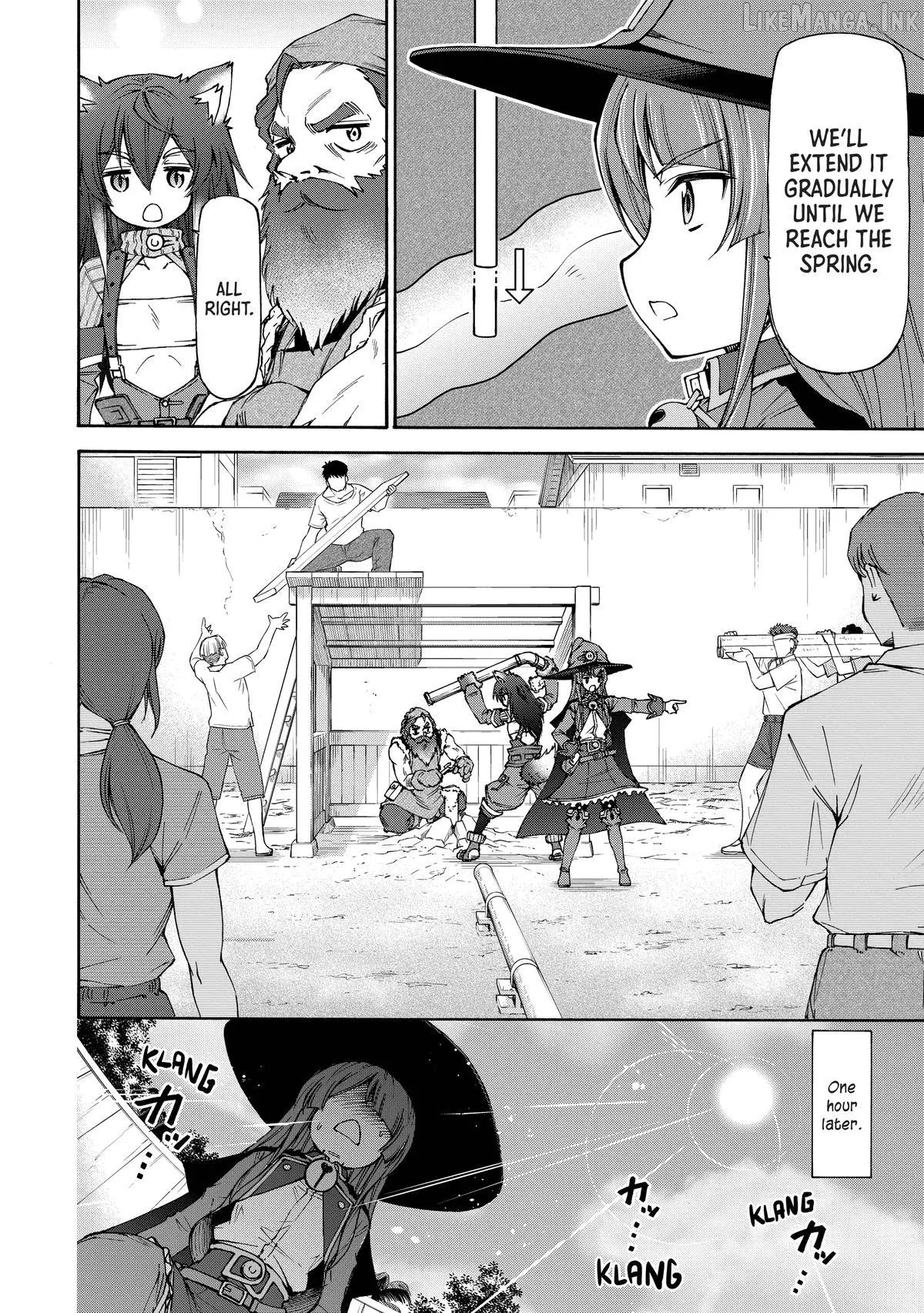 Maid Nara Touzen Desu. ~Nureginu Wo Kiserareta Bannou Maid-San Wa Tabi Ni Deru Koto Ni Shimashita.~ Chapter 25 page 4