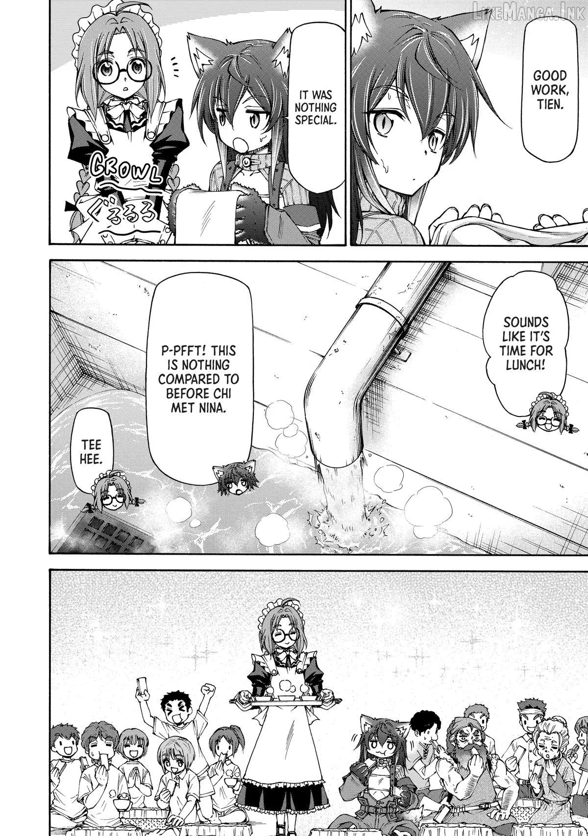 Maid Nara Touzen Desu. ~Nureginu Wo Kiserareta Bannou Maid-San Wa Tabi Ni Deru Koto Ni Shimashita.~ Chapter 25 page 31