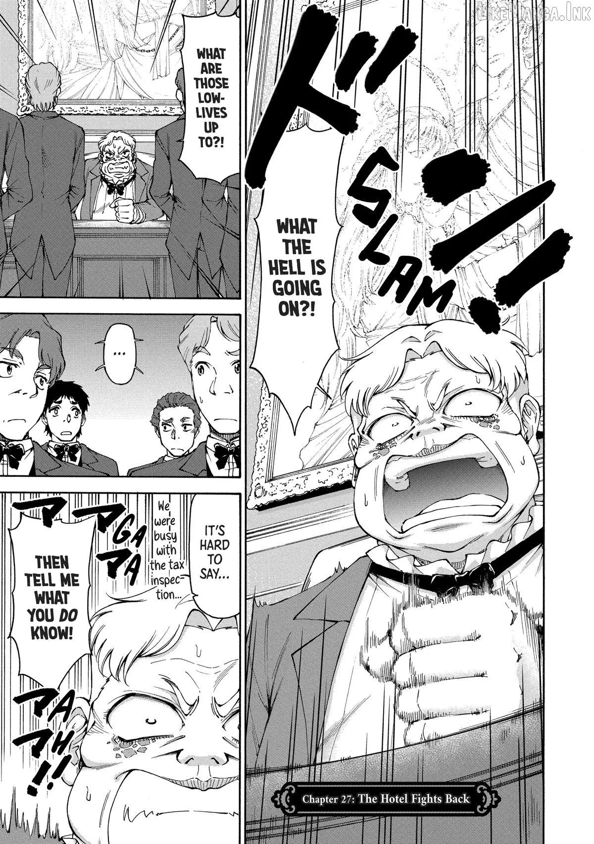Maid Nara Touzen Desu. ~Nureginu Wo Kiserareta Bannou Maid-San Wa Tabi Ni Deru Koto Ni Shimashita.~ Chapter 27 page 1