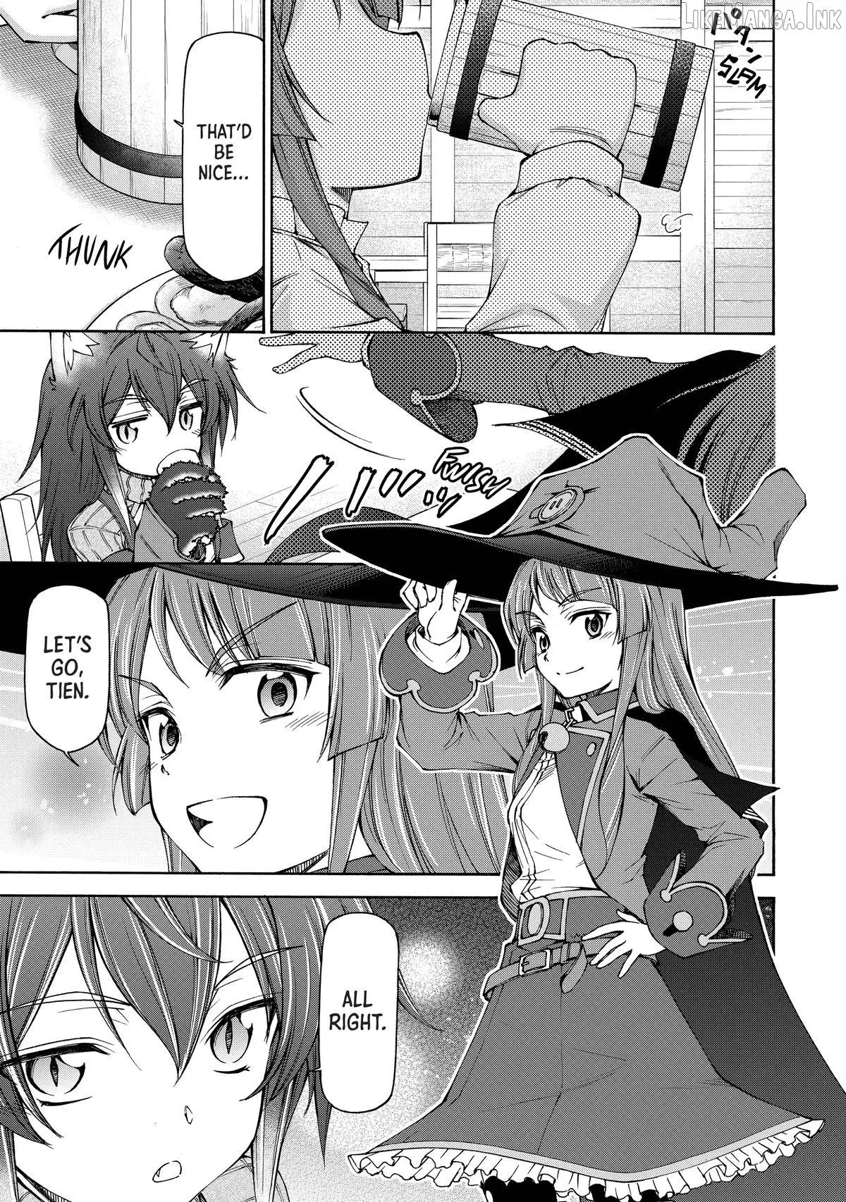 Maid Nara Touzen Desu. ~Nureginu Wo Kiserareta Bannou Maid-San Wa Tabi Ni Deru Koto Ni Shimashita.~ Chapter 27 page 13