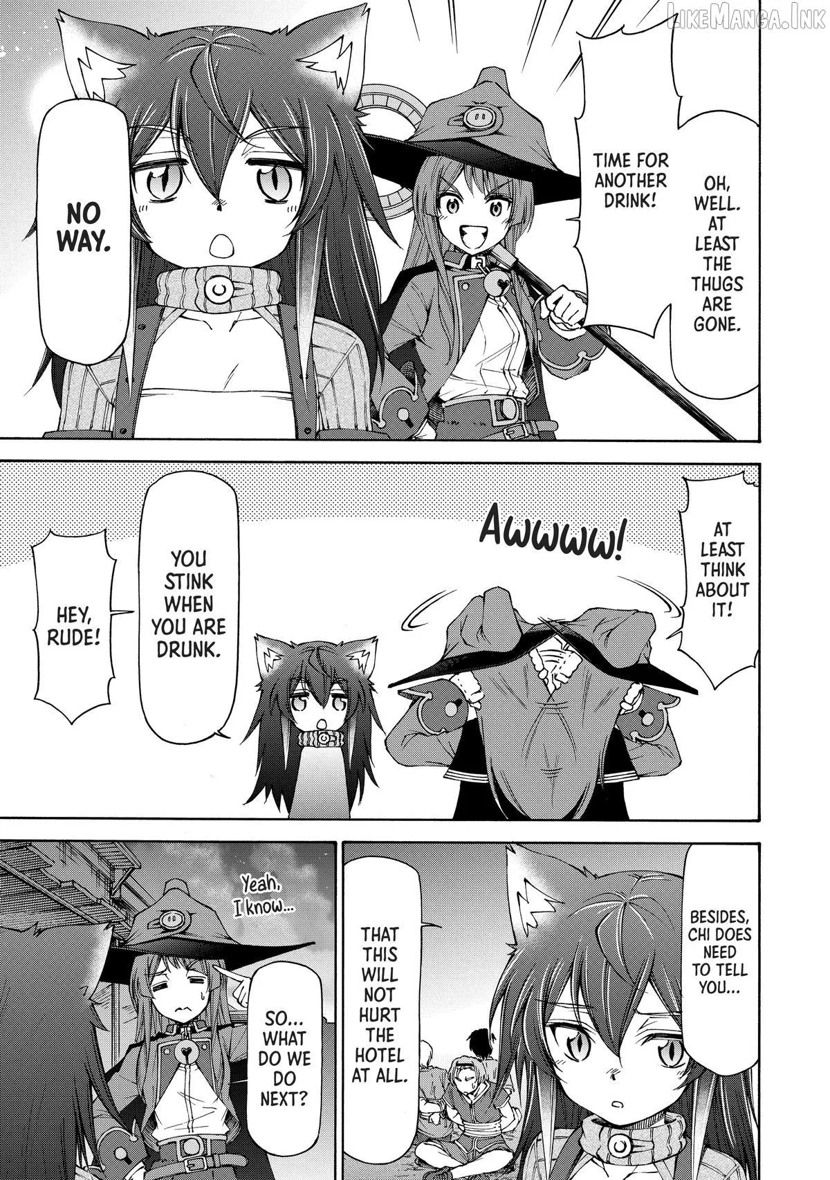 Maid Nara Touzen Desu. ~Nureginu Wo Kiserareta Bannou Maid-San Wa Tabi Ni Deru Koto Ni Shimashita.~ Chapter 27 page 21
