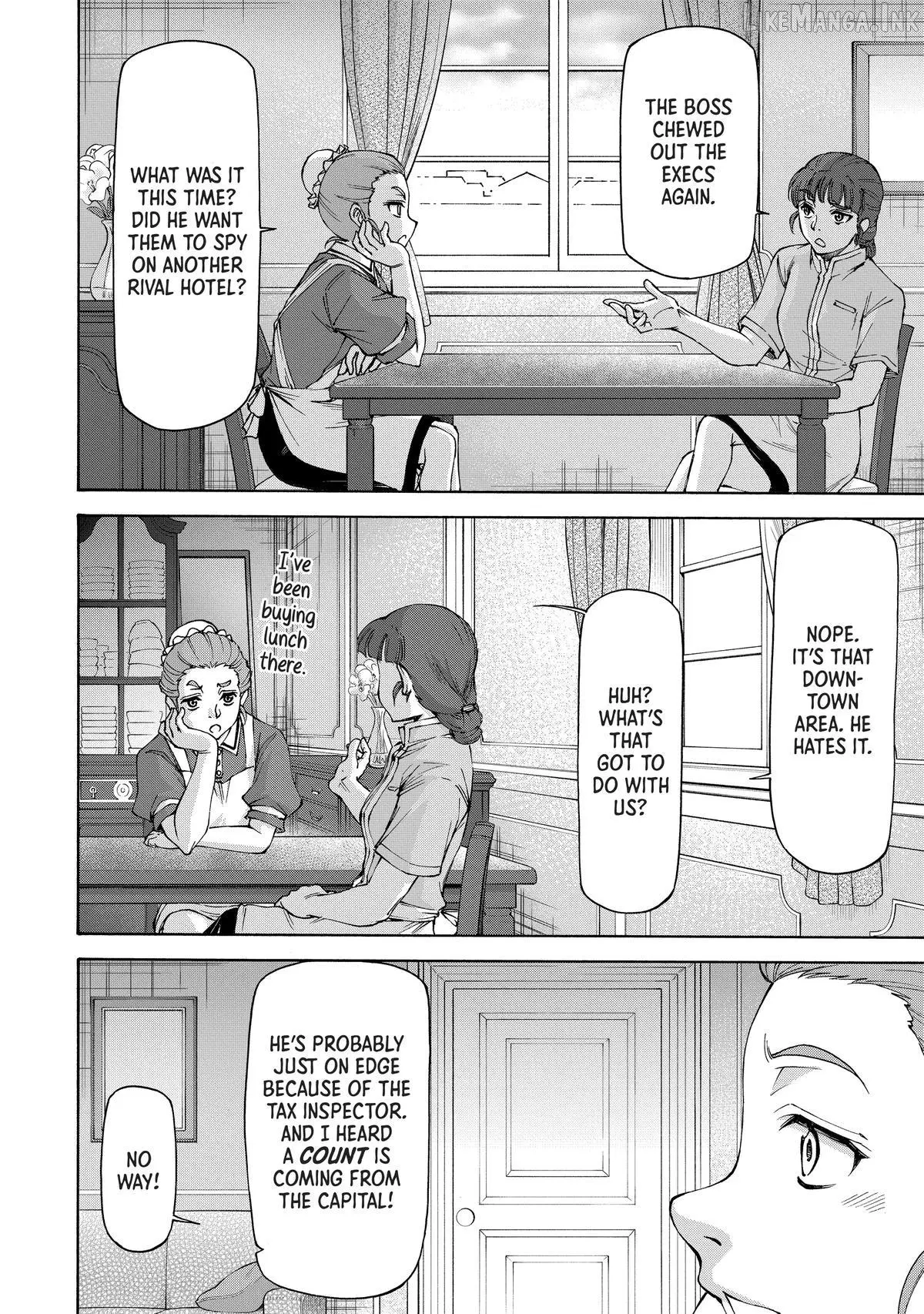 Maid Nara Touzen Desu. ~Nureginu Wo Kiserareta Bannou Maid-San Wa Tabi Ni Deru Koto Ni Shimashita.~ Chapter 27 page 24