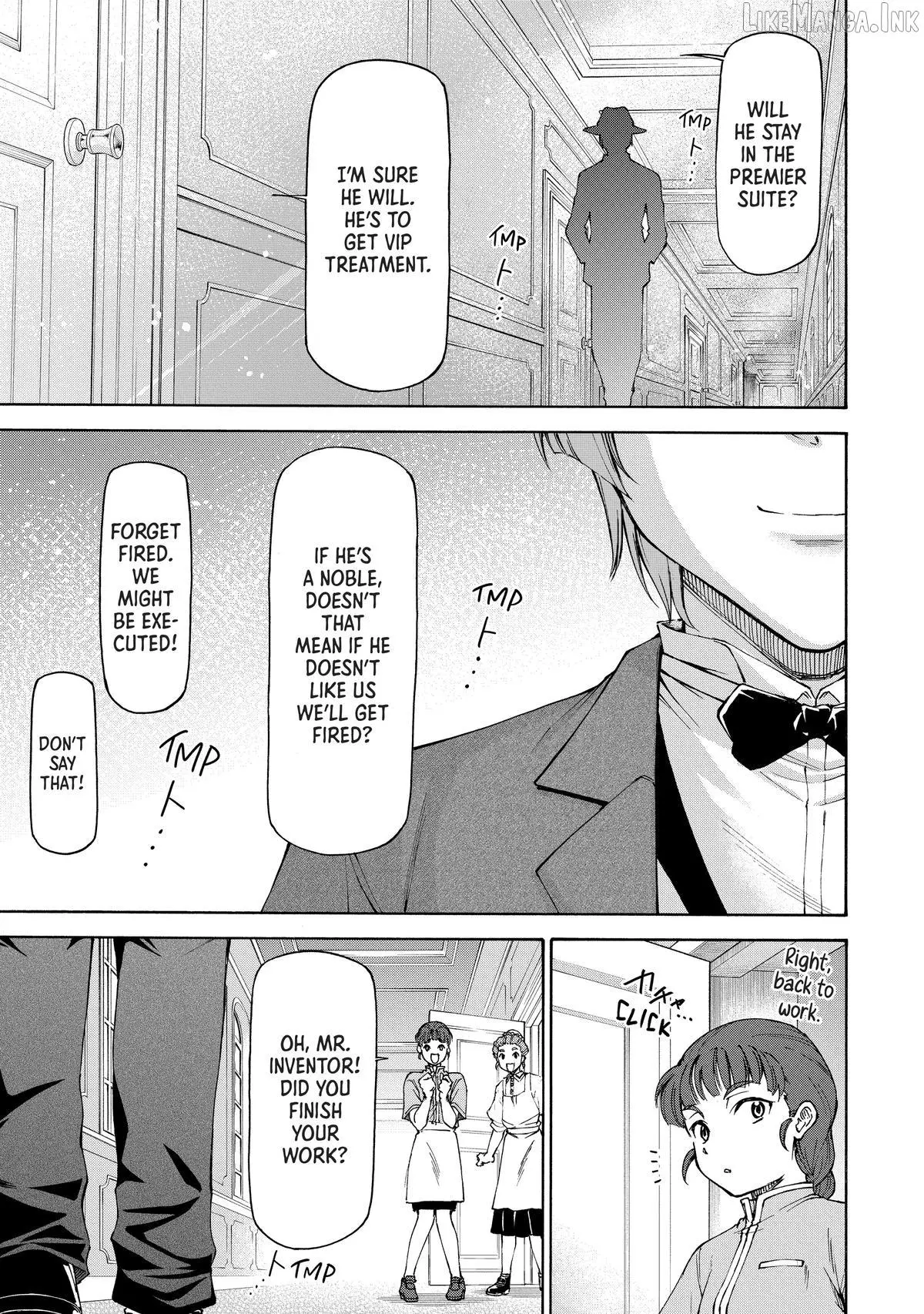 Maid Nara Touzen Desu. ~Nureginu Wo Kiserareta Bannou Maid-San Wa Tabi Ni Deru Koto Ni Shimashita.~ Chapter 27 page 25