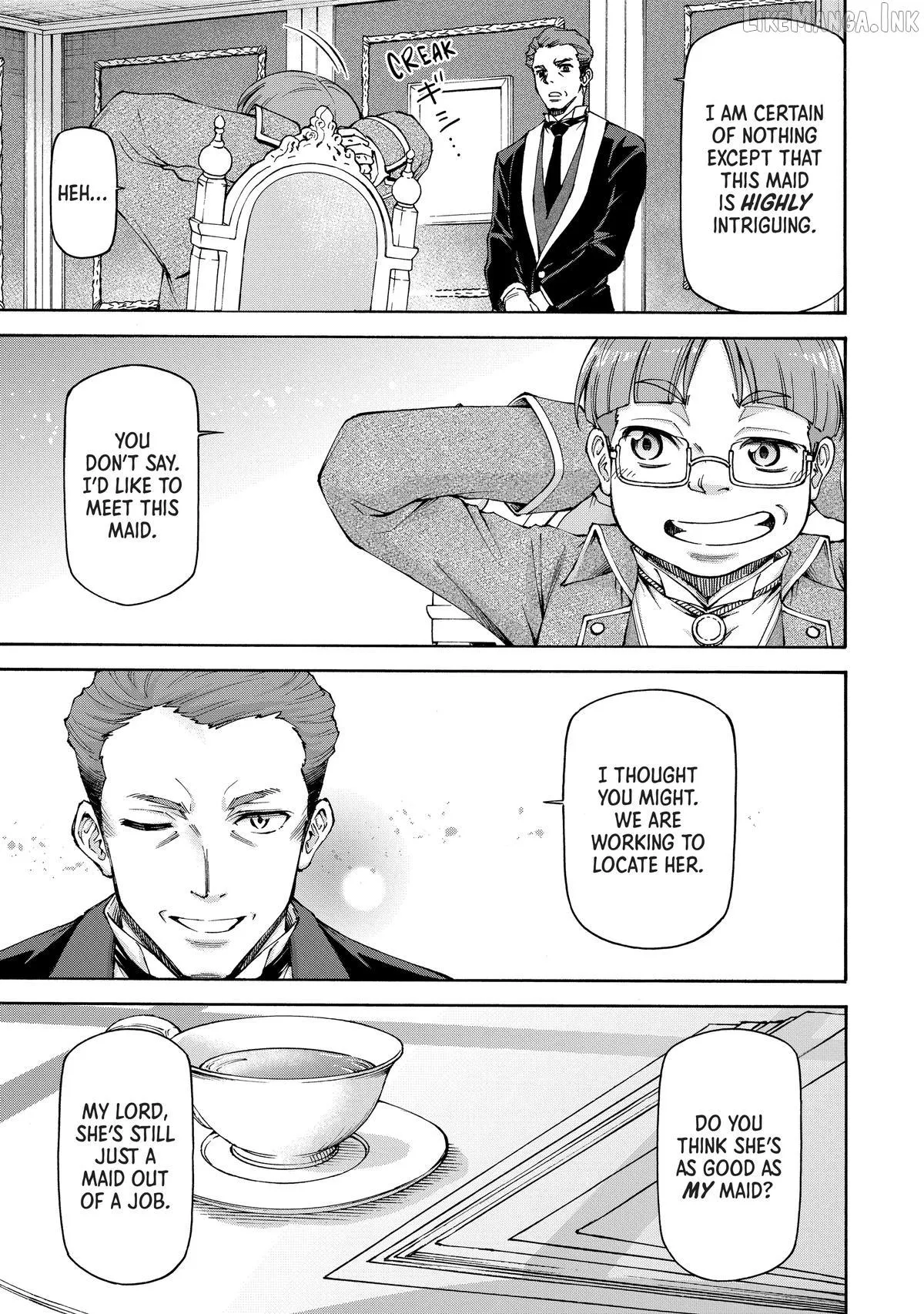 Maid Nara Touzen Desu. ~Nureginu Wo Kiserareta Bannou Maid-San Wa Tabi Ni Deru Koto Ni Shimashita.~ Chapter 28 page 24