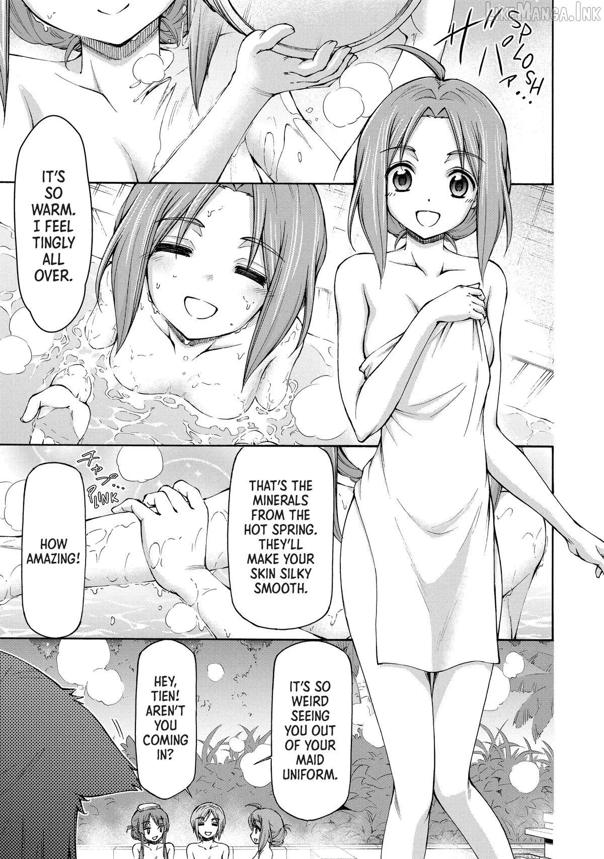 Maid Nara Touzen Desu. ~Nureginu Wo Kiserareta Bannou Maid-San Wa Tabi Ni Deru Koto Ni Shimashita.~ Chapter 28 page 13