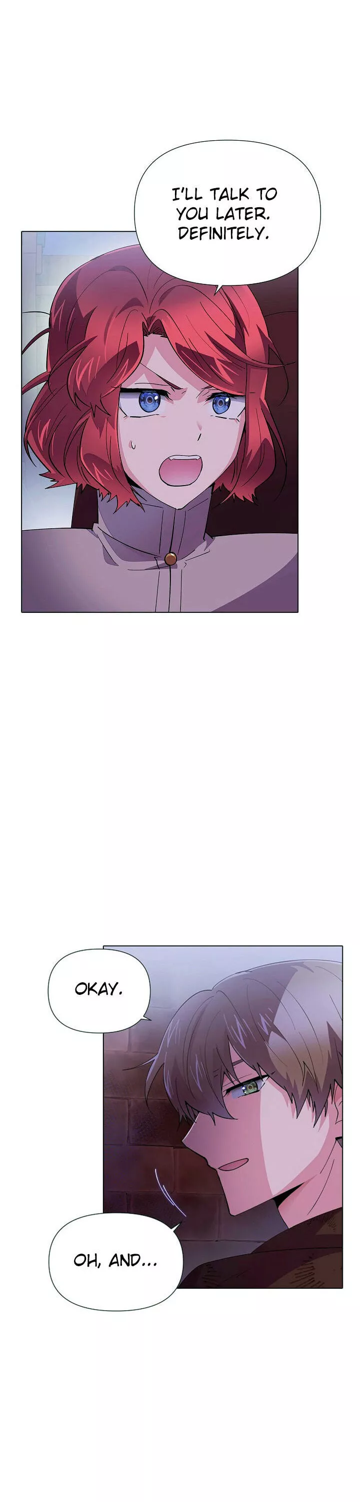 The Villain Discovered My Identity Chapter 84 page 1
