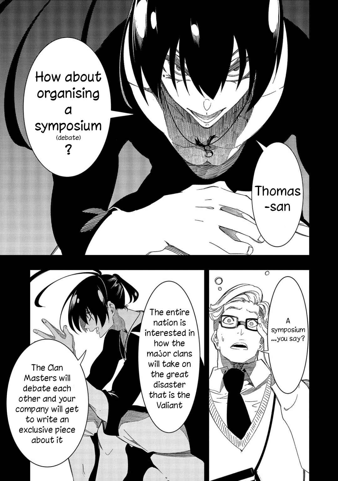 The Most Notorious "Talker" Runs the World's Greatest Clan Chapter 45 page 3