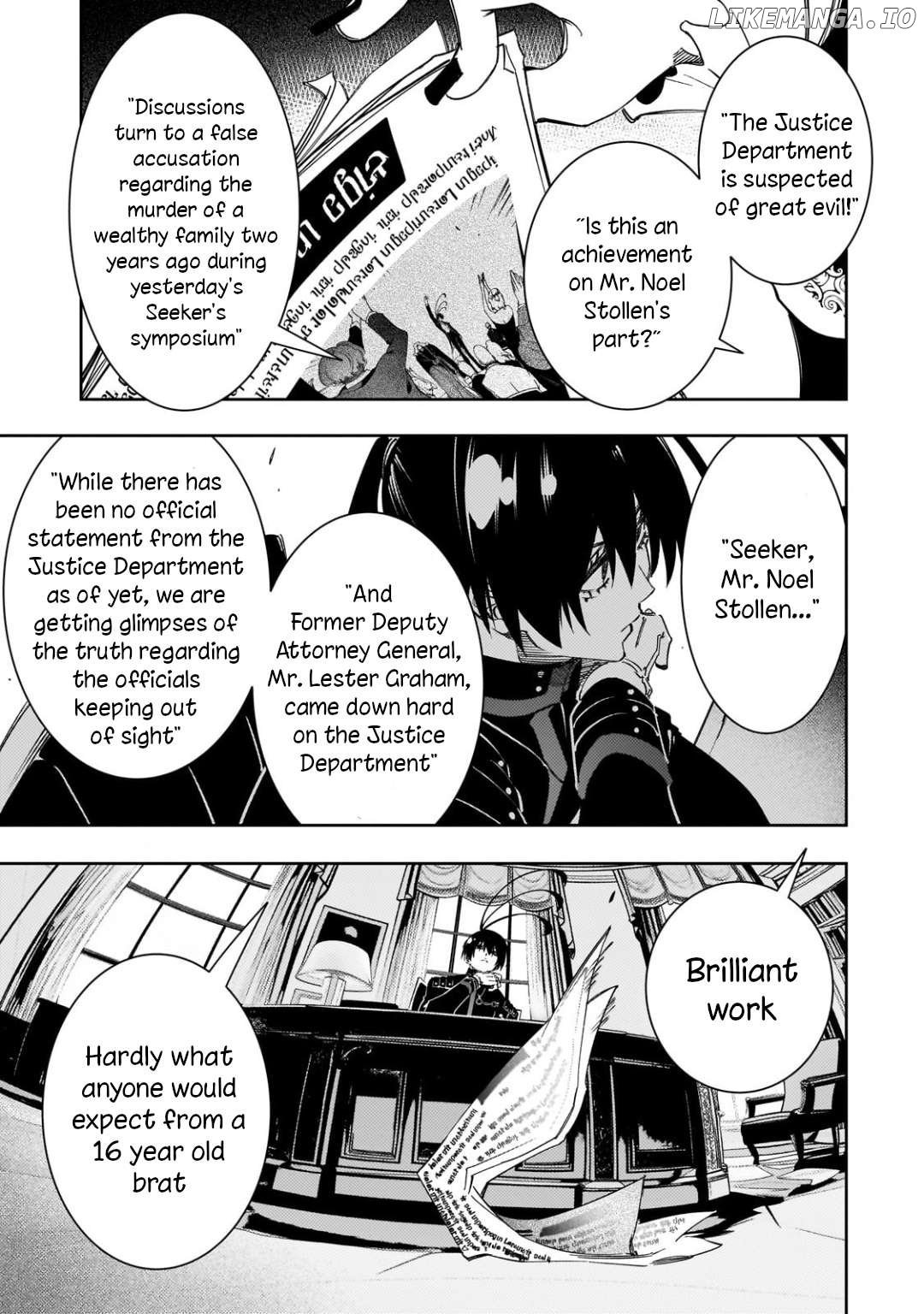 The Most Notorious "Talker" Runs the World's Greatest Clan Chapter 55 page 13