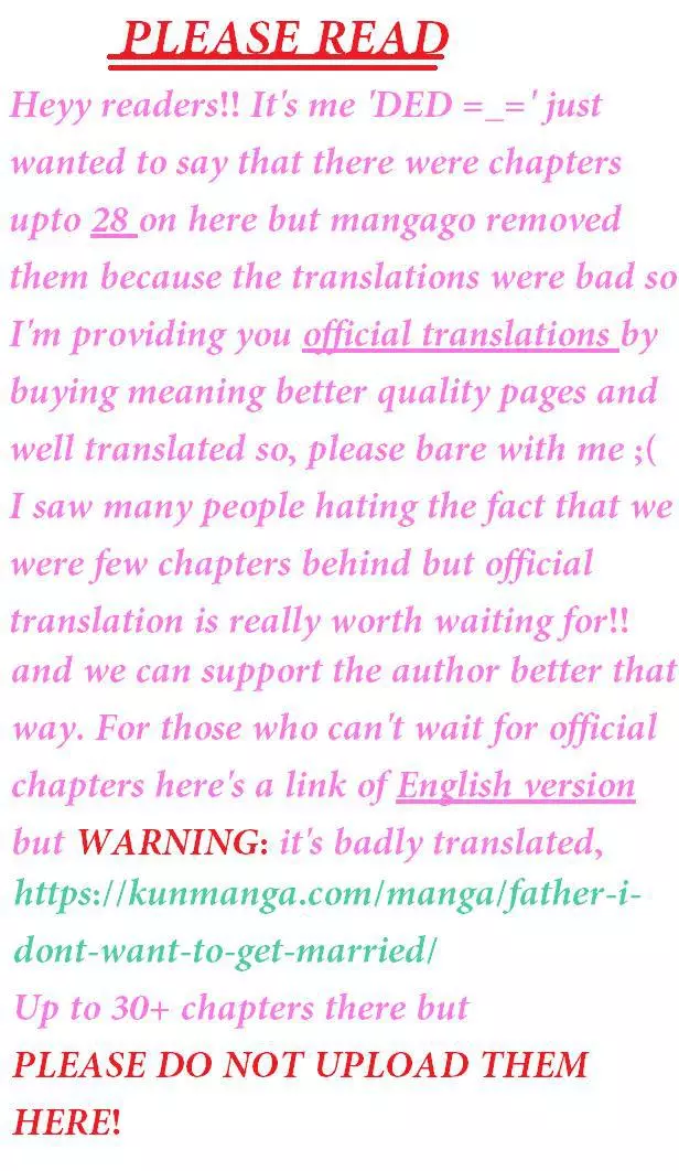 Father, I don't Want this Marriage Chapter 26 page 1