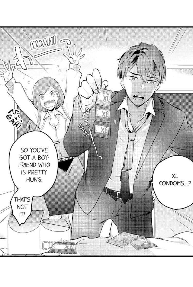 Joushi no Asoko wa XL Size!? Futoi Sakippo... Haitteru...! Chapter 1 page 37