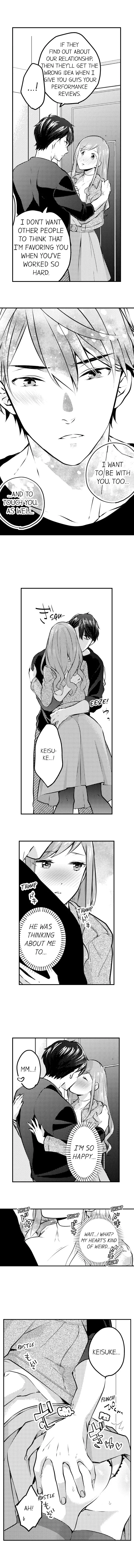 Joushi no Asoko wa XL Size!? Futoi Sakippo... Haitteru...! Chapter 28 page 8