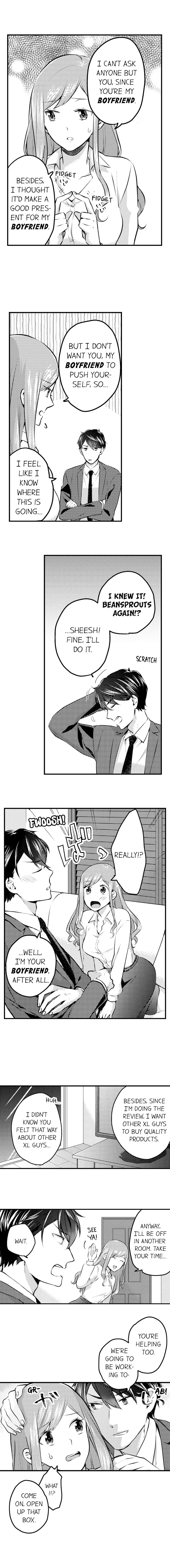 Joushi no Asoko wa XL Size!? Futoi Sakippo... Haitteru...! Chapter 32 page 4