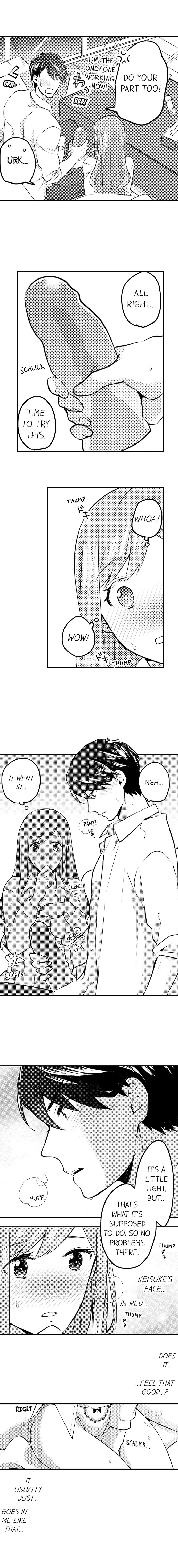 Joushi no Asoko wa XL Size!? Futoi Sakippo... Haitteru...! Chapter 32 page 9