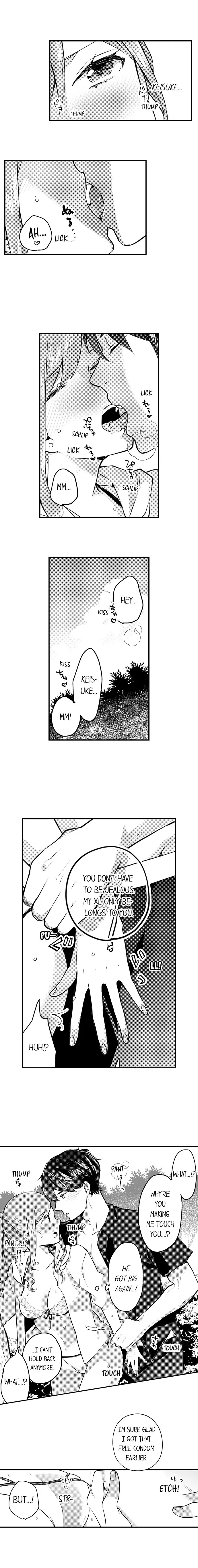 Joushi no Asoko wa XL Size!? Futoi Sakippo... Haitteru...! Chapter 40 page 7