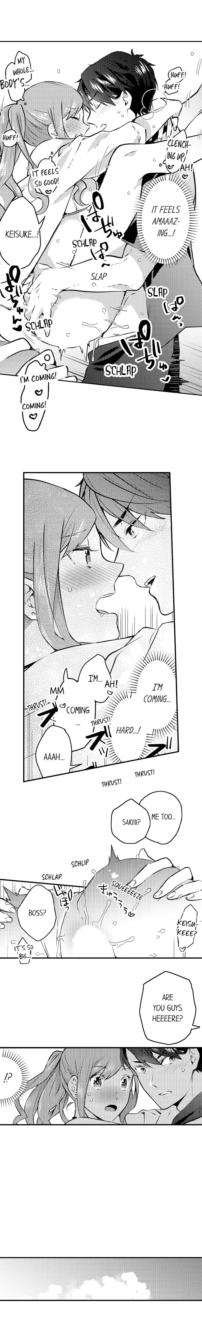 Joushi no Asoko wa XL Size!? Futoi Sakippo... Haitteru...! Chapter 41 page 6
