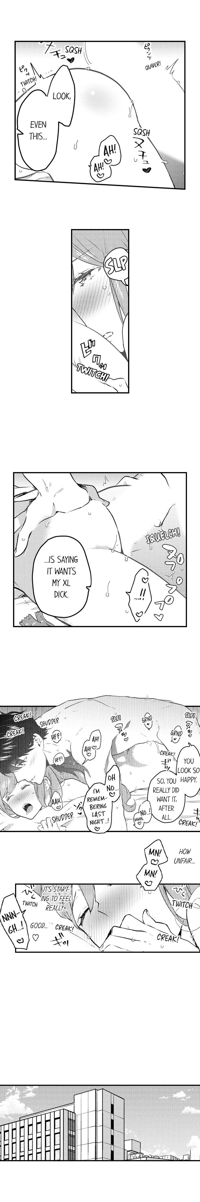 Joushi no Asoko wa XL Size!? Futoi Sakippo... Haitteru...! Chapter 46 page 4