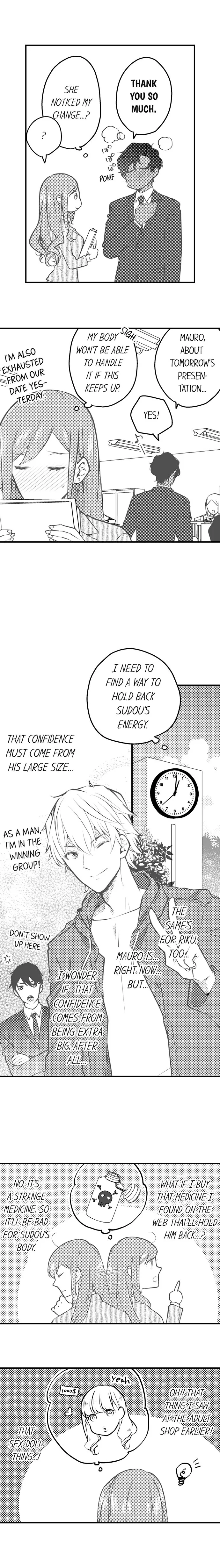 Joushi no Asoko wa XL Size!? Futoi Sakippo... Haitteru...! Chapter 46 page 6