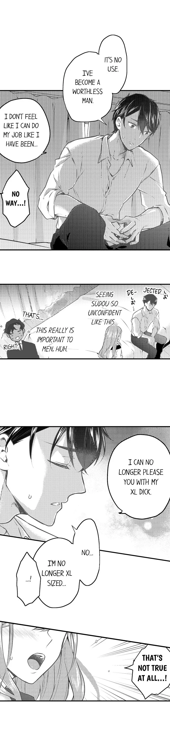 Joushi no Asoko wa XL Size!? Futoi Sakippo... Haitteru...! Chapter 47 page 6
