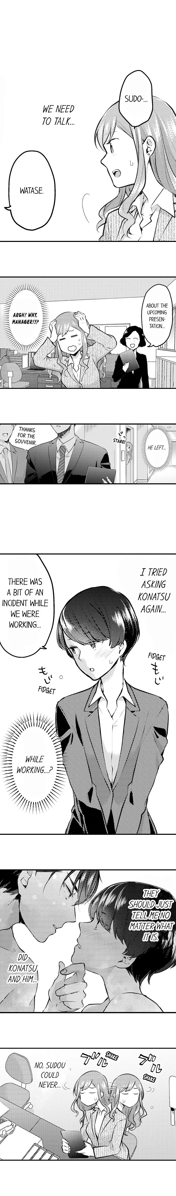 Joushi no Asoko wa XL Size!? Futoi Sakippo... Haitteru...! Chapter 55 page 3