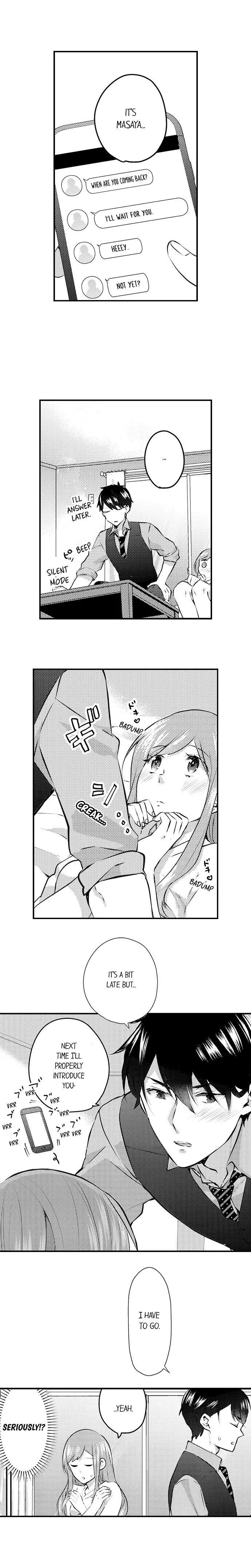 Joushi no Asoko wa XL Size!? Futoi Sakippo... Haitteru...! Chapter 74 page 8