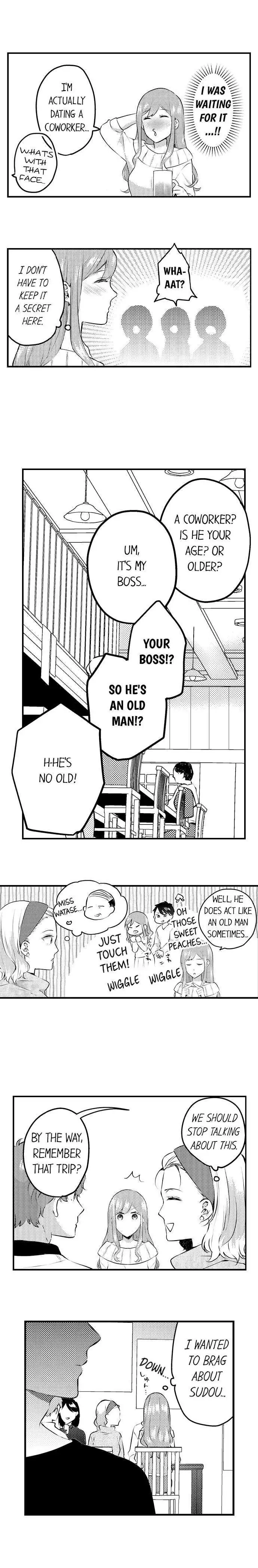 Joushi no Asoko wa XL Size!? Futoi Sakippo... Haitteru...! Chapter 76 page 3